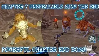 CHAPTER 7 THE END!  POWERFUL CHAPTER END BOSS IN SOLO LEVELING ARISE!