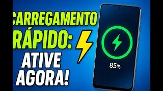 Como Ativar o CARREGAMENTO RÁPIDO no Samsung Galaxy