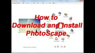 How to Download and Install PhotoScape.