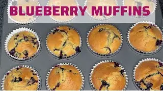 Delicious And Easy Moist Blueberry Muffins Recipe
