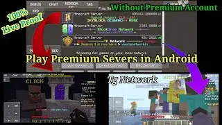 How to Play Hypixel and TG Network without Premium Account in Pojav Launcher for Minecraft। Hindi