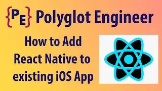 Add React Native to existing iOS app 2022