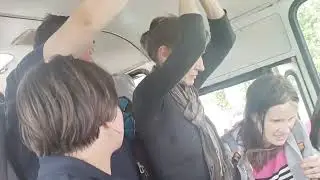 ЛАЗ-695Н у метро Приморская, на Новосмоленской набережной