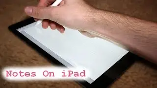 Note Taking on an iPad