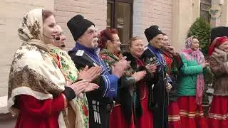 Как встечали крымский поезд в Кисловодске