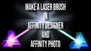 How to make a laser brush in Affinity Designer and Affinity Photo