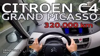 2009 Citroen C4 Grand Picasso 1.6 HDi with 320.000 km (MCP6 automatic) - POV test drive