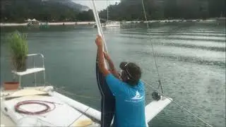 SAIL REPAIRS - HAUL OUT PROGRESS WORK SO FAR - 39
