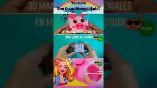 Manualidades fáciles y bonitas con papel y material reciclado #SHORTS Ideas creativas slime fidgets