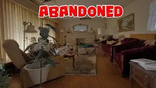 Exploring an Mysterious Abandoned Time Capsule House in The Woods!