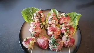 Блюдо к Новому Году! Из картофеля, сыра, бекона.