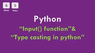 [6-5] CS50x In Arabic - Python ( Input() & Type casting in python )