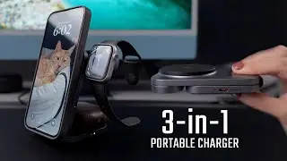 This is the best portable charger ever! AUKEY MagFusion Z