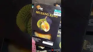 UPDATE PRICE DURIAN MUSANG KING SUPERMARKET CHECK | HARGA DURIAN SULTAN #SHORTS