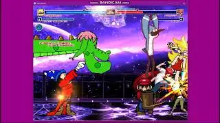 MUGEN REQUEST: team Mordecai Vs team  Panty |MUGEN ALL STARS 1.1B💎