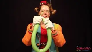Silly Sally's Balloon Twisting: How to make a heart bracelet
