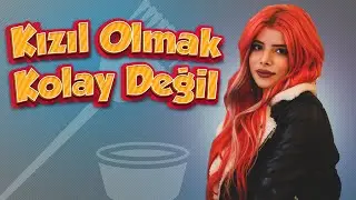 KIZIL OLMAK KOLAY DEĞİL! | CEMRE SOLMAZ'I KIZIL YAPTIM