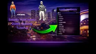 GTA Online Scooby Mod menu Outfit Editor tutorial