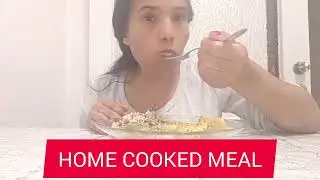 Crunchy AaluCauli Curry & Juicy Chicken | Intense Eating ASMR”