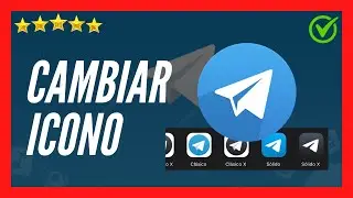 ✅🥇 Como CAMBIAR EL ICONO de la App de TELEGRAM ✔ Android y iPhone