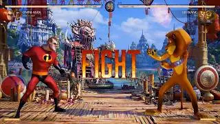 Mortal Kombat 1 - Red Man Vs Alex The Lion