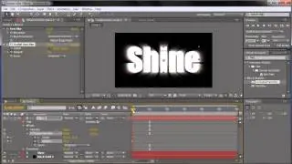 After Effects Tutorial  Shine Through Text Effect   HD