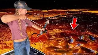 BOWFISHING Invasive Species in Florida ACTION PACKED {Feat. DeerMom}