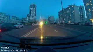 Выезд со второстепенной с созданием АС