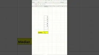 Excel tips & tricks #120|Excel MAGIC TRICK for Median Function| MUST WATCH