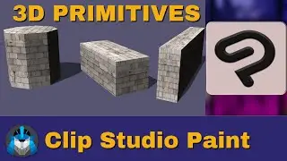 How to use 3D primitives in clip studio paint (mini-course)