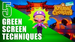 5 Green Screen Techniques in Animal Crossing (for Videos and OBS)
