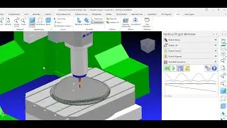 point distribution and Simulation Analysis plugin in Autodesk powerMILL