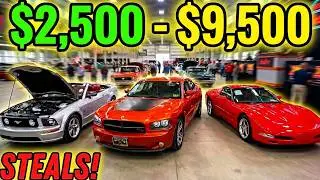 CHEAP High Horsepower Cars for Sale! Mecum & Carlisle Auction & Spring Carlisle Swap Meet 2026