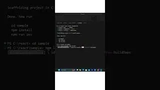 How to run React + Vite app in Visual studio code tutorial | 2024  