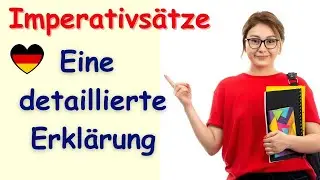 IMPERATIVSÄTZE einfach erklärt👌🏼| (Deutsch lernen | Grammatik | A1 | A2 | B1 | B2)🎯