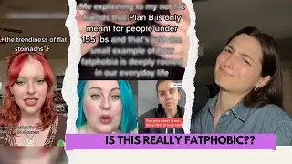 Apparently Thin People Live on Easy Mode… | Fat Acceptance TikTok Reaction