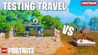 "Bus Ride Verses Launch Pad" LEGO Fortnite Livestream
