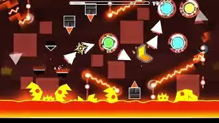 "Geometry Dash" Working on collab parts LVL RQ: OFF