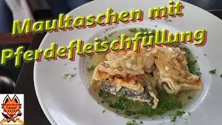 Maultaschen mit Pferdefleischfüllung