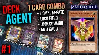 DECK AGENT 1 CARD COMBO TERGOKILL !!  PART 1 | Guide Terlengkap Agent | Master Duel Indonesia