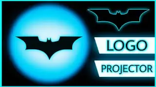 How to make projector || DIY logo projector || Hackstark