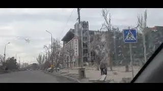 Мариуполь. Как выглядит сейчас центр города.31.03.2023г.