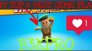 MY TOP 4 BEST GEME PLAY OF ME ❤️❤️❤️❤️
