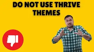 Do Not Use Thrive Themes - You cannot edit content if licence expires!