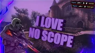 БАТЬКА NO SCOPE МОЁ ВТОРОЕ ИМЯ//NO ZOOM?ПФ ИЗИ(CS:GO МОНТАЖ)
