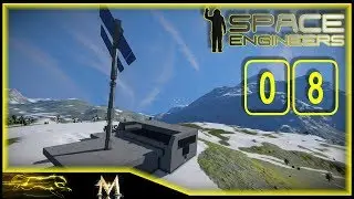 Space Engineers Survival - Episode 8 - Base Building With a Little Helper