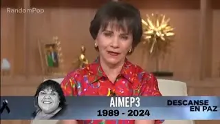 Confirman el fallecimiento de Aimep3 en Ventaneando