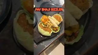 Pav Bhaji Sizzler #shorts #foodshorts
