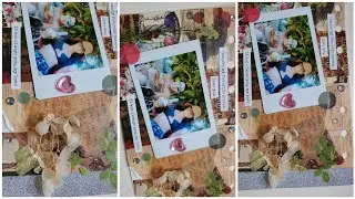 JOURNALING CON FOTO POLAROID PAGINAO5 PASO A PASO🌿 JosyMarieMUA©