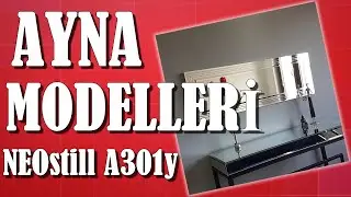 AYNA MODELLERİ | NEOSTİLL Dekoratif Duvar Salon Ayna 120x40 A301-y
